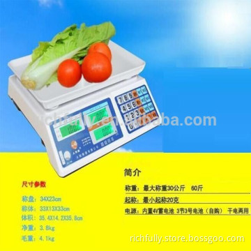 Good price of Price computing electronic weighing scale